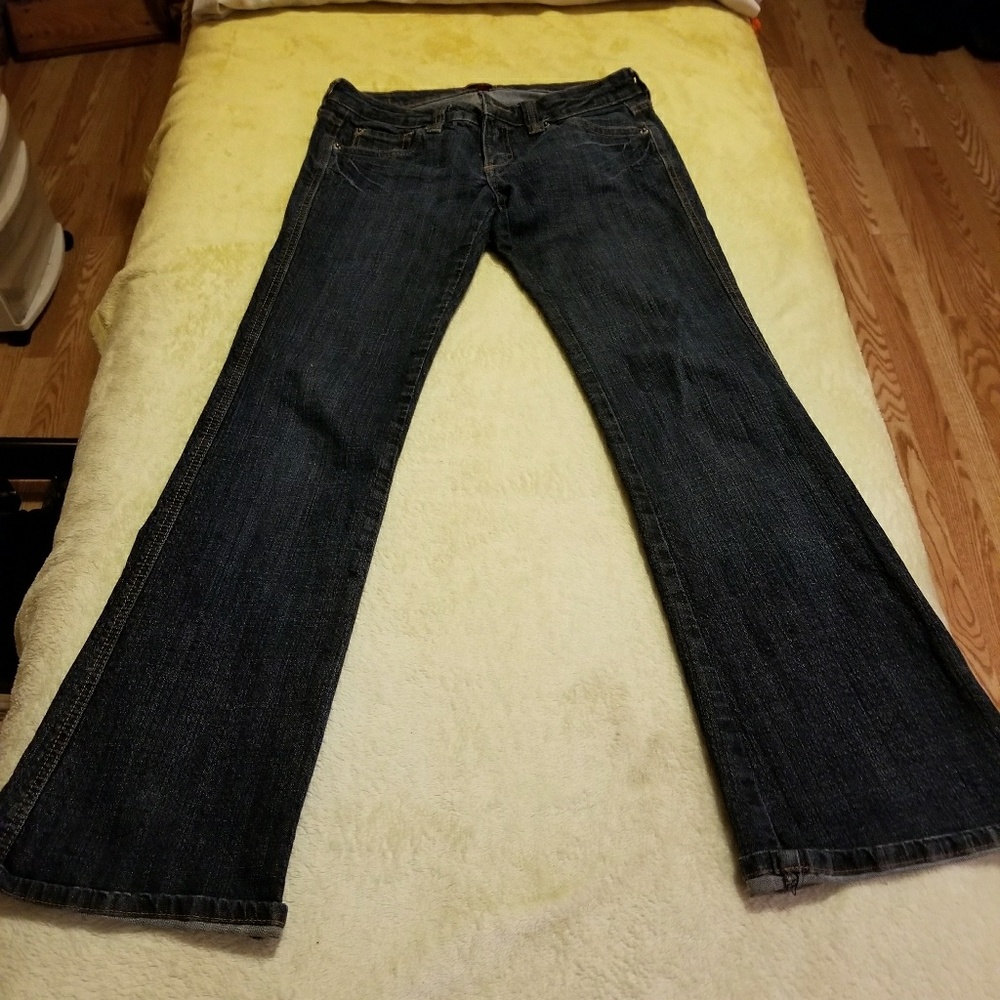 Size 3 Dark Blue bootcut Denim Jeans